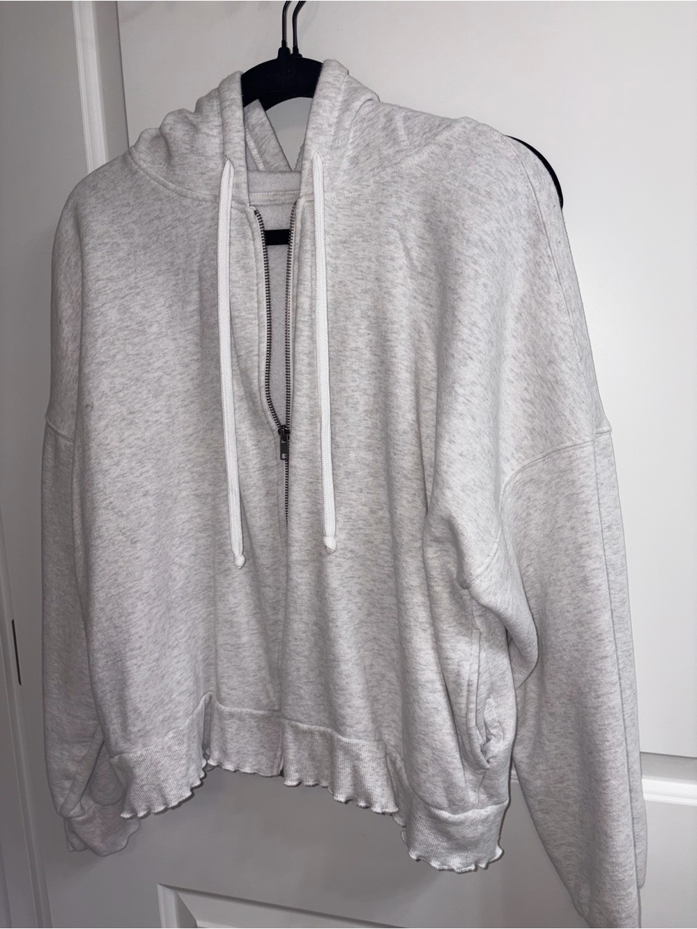 Wild Fable Waffle Zip Up Hoodie - Picture 3 of 4